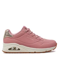 Sneakersy damskie - Sneakersy Skechers 155196/ROS Różowy - miniaturka - grafika 1