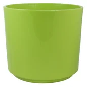 Donice - Osłonka ceramiczna cylinder 994 14 cm zielona Cermax - miniaturka - grafika 1