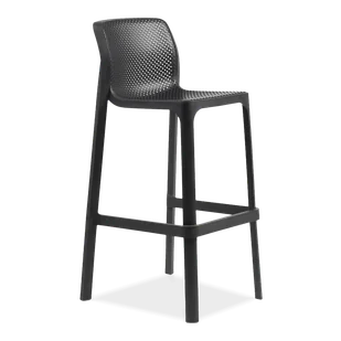 Hoker Nardi NET STOOL Antracite - Fotele i krzesła ogrodowe - miniaturka - grafika 1