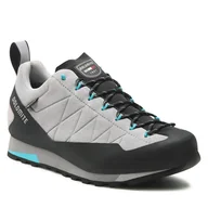 Buty trekkingowe damskie - Trekkingi Dolomite - Crodarossa Low Gtx Ws GORE-TEX 289244-1429006 Aluminium Grey/Capri Blue - miniaturka - grafika 1