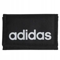 Portfele - Portfel Adidas Unisex Czarny Essential Logo Wallet Ht4741 - miniaturka - grafika 1