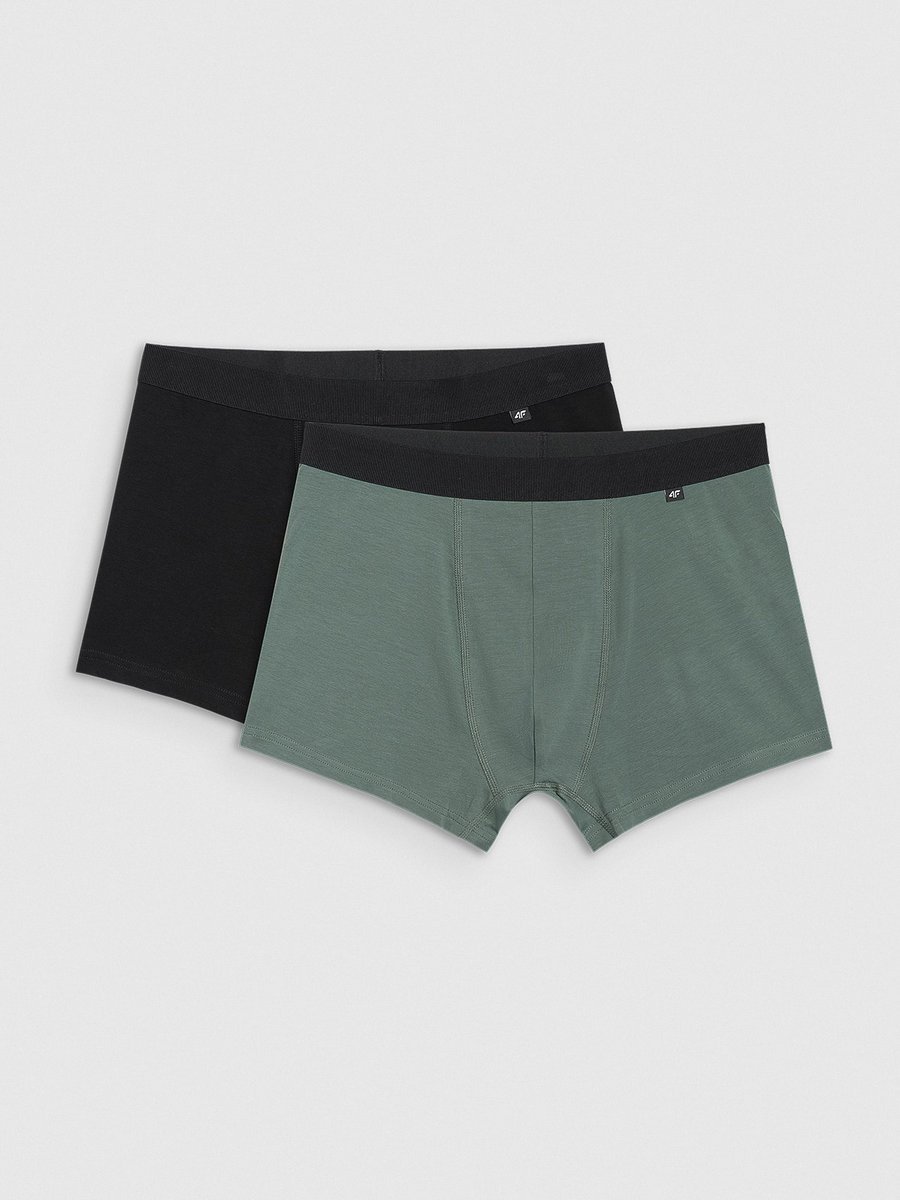 Bokserki męskie 4F (2-pack) 4FWAW25UBXSM062-92S Wielokolorowy S