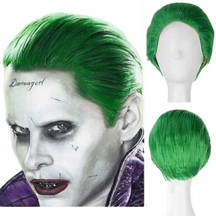 Peruka Joker Jokera Jared Leto Legion Samobójców Suicide Squad W81 - Dodatki do strojów karnawałowych - miniaturka - grafika 1