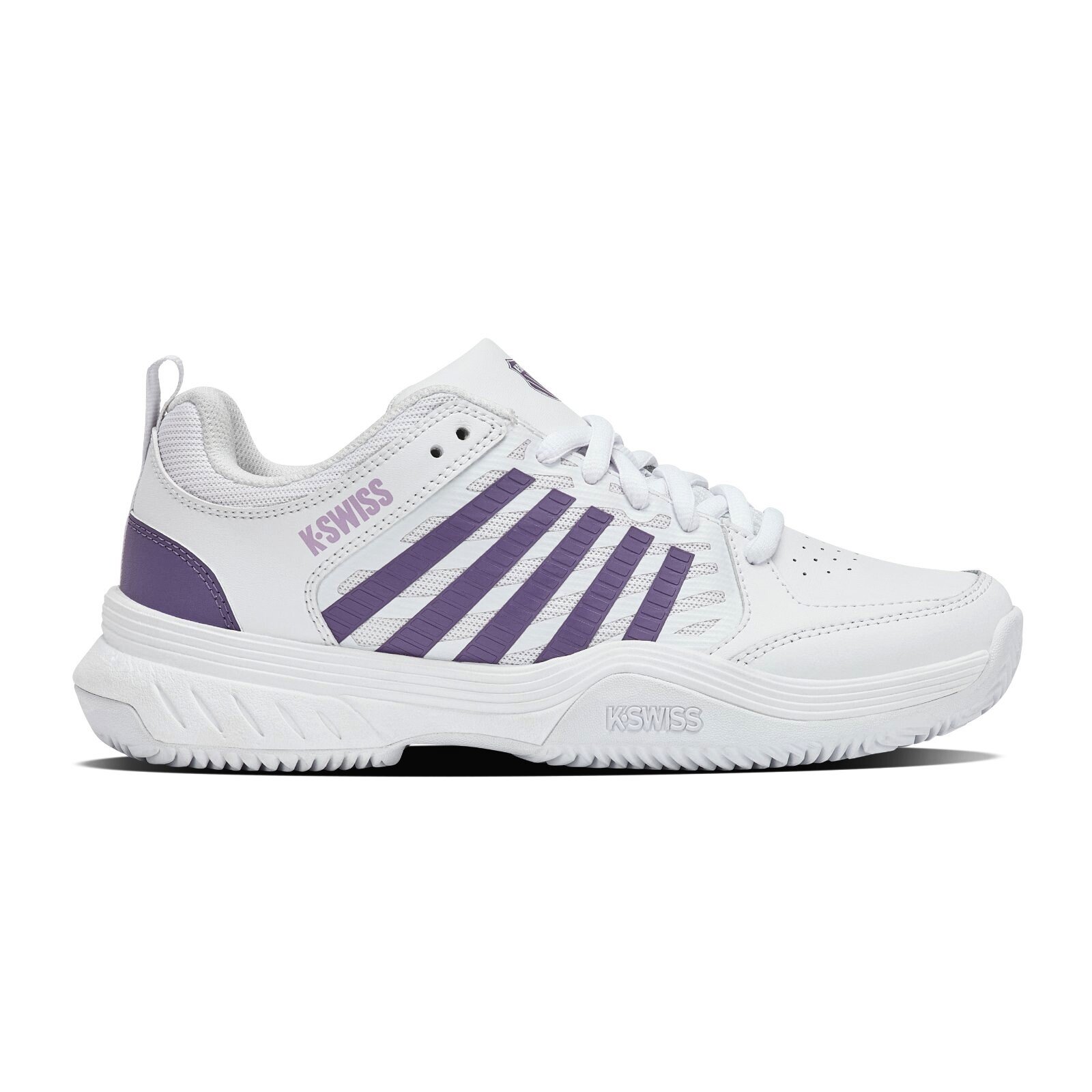 Damskie buty tenisowe K-Swiss Court Express 2 Clay White/Purple Haze EUR 41