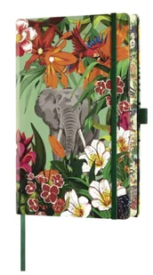 Notatnik Castelli Eden Elephant 13x21 linia - Pelikan - Notesy i bloczki - miniaturka - grafika 1
