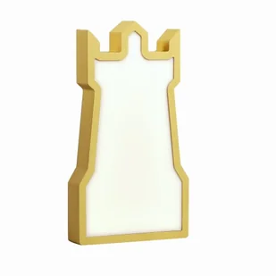 TOWER LAMPA STOŁOWA 11W LED 3000K IQ KIDS ZŁOTY - Lampy stojące - miniaturka - grafika 1