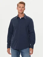 Koszule męskie - Lee Koszula 112355737 Granatowy Regular Fit - miniaturka - grafika 1