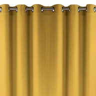 Zasłony - Zasłona CARMENA kolor musztardowy styl klasyczny złote przelotki metalowe złote plecionka 300x245 homede - CURT/HOM/CARMENA/BRAI - miniaturka - grafika 1