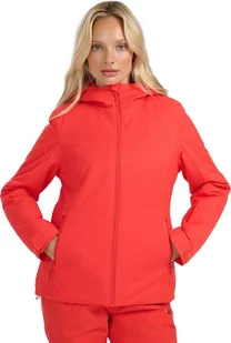 Kurtka narciarska damska 4F F0954 czerwona 4FWAW25TTJAF0954 62S XL - Kurtki narciarskie - miniaturka - grafika 1