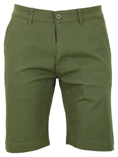 Peak Mountain Szorty w kolorze zielonym - Spodenki męskie - miniaturka - grafika 1