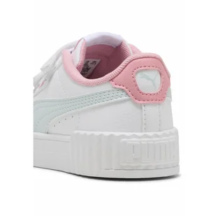 Dziecięce sneakersy Carina 3.0 PUMA White Sea Glass Blue - Odzież sportowa dziecięca - miniaturka - grafika 1