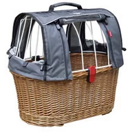 Sakwy rowerowe - KLICKfix Torba na rower Doggy Basket Plus Fix Klickfix, czarna, M, 0399 FH 852784 - miniaturka - grafika 1