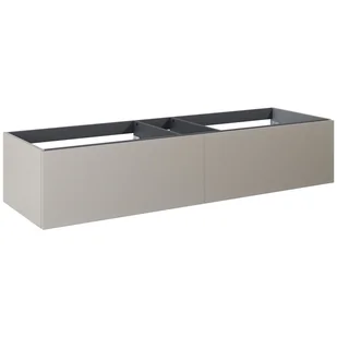 Szafka łazienkowa pod umywalkę Elita Soho 160 cm fume mat RE081604047020 - Szafki łazienkowe - miniaturka - grafika 1