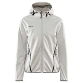 Kurtki damskie - Craft ADV EXPLORE damska kurtka softshellowa XXL | Ash | wiatroszczelna, wodoodporna kurtka softshellowa damska do codziennego użytku | 2 kieszenie boczne, 1 kieszeń wewnętrzna | kurtka przejściowa - miniaturka - grafika 1