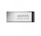 Pendrive - Adata UR350 64GB USB 3.2 Czarno-srebrny - miniaturka - grafika 1