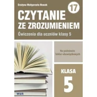 Powieści i opowiadania - Grażyna Małgorzata Nowak Czytanie ze zrozumieniem dla kl. 5 SP - miniaturka - grafika 1