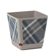 Donice - Donica KORA 18 x 18 cm textil - b/taupe + t/s19 - miniaturka - grafika 1