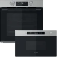 Zestawy AGD - Zestaw AGD do zabudowy Whirlpool Piekarnik elektryczny z OMK58HR0X + Kuchenka mikrofalowa MBNA900X - miniaturka - grafika 1