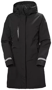 Helly Hansen Helly-Hansen Damski płaszcz przeciwdeszczowy W Ins Adore izolowany, czarny, XL 53655 - Płaszcze damskie - miniaturka - grafika 1