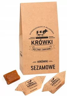 Krówki Ciągutki Sezamowe W Torebce 350G - Cukierki - miniaturka - grafika 1