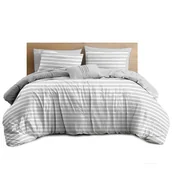 Pościel - Pościel bawełna 220x200 cm + 2x poduszki PASKI Captain Mike - miniaturka - grafika 1