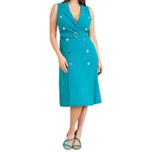 Sukienki - Sukienka damska Guess Belted wizytowa elegancka-XL - miniaturka - grafika 1