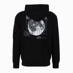Bluza męska Alpha Industries Dark Side black/reflective - Bluzy męskie - miniaturka - grafika 1