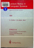 Systemy operacyjne i oprogramowanie - Lecture notes in computer science 480 Stacs 91 - miniaturka - grafika 1