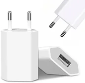 Ładowarki do telefonów - ŁADOWARKA DO SMARTWATCHA ZEGARKÓW SMARTWATCH SIECIOWA USB 1000mA 1A 5V ŁADOWARKA SMARTWATCH 5V 1A - miniaturka - grafika 1