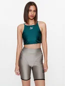 Koszulki i topy damskie - Puma Top T7 621462 Zielony Tight Fit - miniaturka - grafika 1