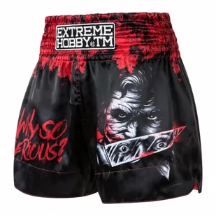 Spodenki Muay Thai Extreme Hobby Why So Serious - Kimona, stroje i obuwie - miniaturka - grafika 1