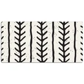 Podkładki na biurko - Podkładka na całe biurko Wzór w jodełkę 120x60 cm - miniaturka - grafika 1