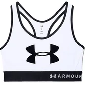 Biustonosze - Biustonosz sportowy Mid Keyhole Graphic Under Armour - miniaturka - grafika 1