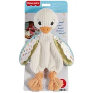 Zawieszki dla dzieci i niemowląt - FISHER PRICE PRZYTULANKA SENSORYCZNA GĄSKA GĘŚ - miniaturka - grafika 1