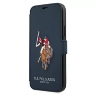 Etui i futerały do telefonów - U.s. polo assn US Polo USFLBKP12LPUGFLNV iPhone 12 Pro Max 6,7" granatowy/navy book Polo Embroidery Collection - miniaturka - grafika 1