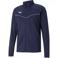 Lekkoatletyka - Bluza męska Puma teamRISE Training Poly Jacket granatowa - miniaturka - grafika 1