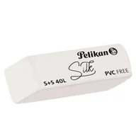 Przybory szkolne - Gumka mazania ołówka kredek S+S 40L Silk PELIKAN - miniaturka - grafika 1