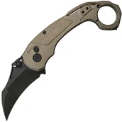 Noże - KB Knives Tactical Toucan Blackwash CPM 20CV Blade Bronze Ano Titanium KB463C - miniaturka - grafika 1