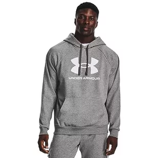Under Armour Męska bluza z kapturem Ua Rival z logo - Bluzy męskie - miniaturka - grafika 1