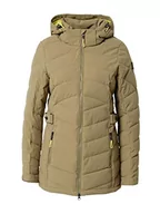 Płaszcze damskie - Killtec Damski pikowany płaszcz/kurtka o wyglądzie puchu z odpinanym kapturem KOW 61 WMN QLTD JCKT, czarna, 36, 38641-000 - miniaturka - grafika 1