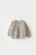 Swetry dla chłopców - Kardigan Chmurka - Beż - miniaturka - grafika 1