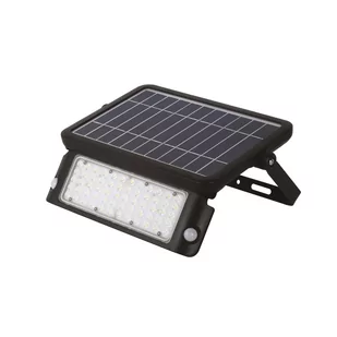 Naświetlacz solarny SUN 10W z czujnikiem ruchu i natężenia światła barwa neutralna biała - Lampy ogrodowe - miniaturka - grafika 1