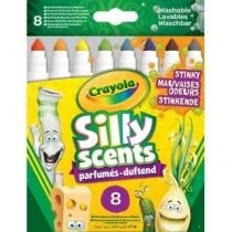 Silly Markery Scents 8 kolorów CRAYOLA - Przybory szkolne - miniaturka - grafika 1