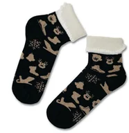 Skarpetki damskie - SKARPETY MARILYN ANGORA TERRY X44 (kolor granat, rozmiar uniwersalny) - miniaturka - grafika 1