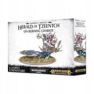 Gry planszowe - Warhammer Fantasy Battle Herald of Tzeentch on Burning Chariot - miniaturka - grafika 1