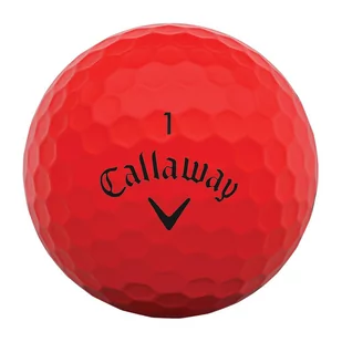 Matowe piłki golfowe CALLAWAY SUPERSOFT (czerwone) - Golf - miniaturka - grafika 4