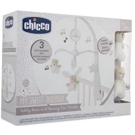 Wyposażenie pokoiku dziecięcego - Chicco 00009714000000 miś i zajączek Mobile (Dou Dou), beżowy - miniaturka - grafika 1