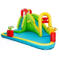 Place zabaw - Park Wodny Dmuchany Zamek Dla Dzieci Ze Zjeżdżalnią - miniaturka - grafika 1