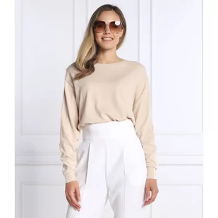 Joop! Sweter | Regular Fit | z dodatkiem wełny - Swetry damskie - miniaturka - grafika 1