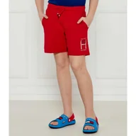Spodnie i spodenki dla chłopców - Tommy Hilfiger Szorty Regular Fit - miniaturka - grafika 1